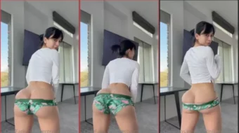 Verônica Perasso mostrando todo su swing después de hacer ejercicio
